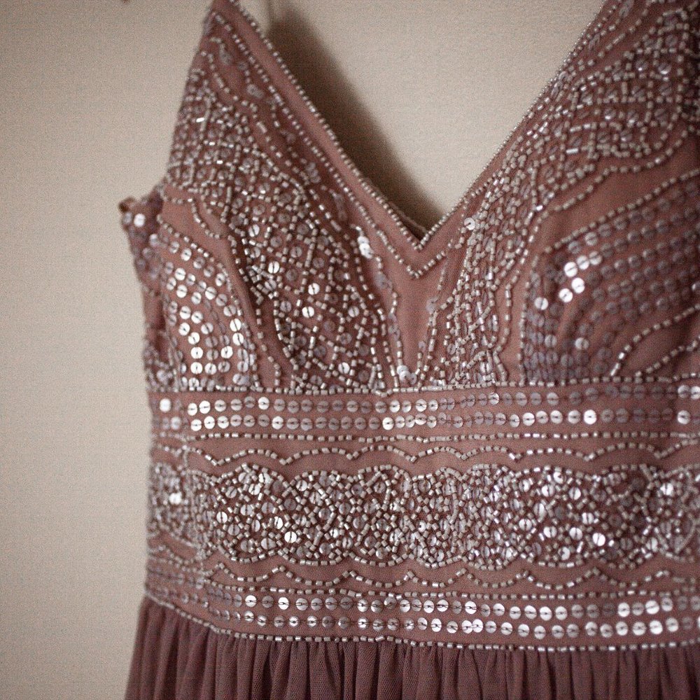 Adrianna Papell Aida Dress Special Occasion Dress - Picture 7 of 8